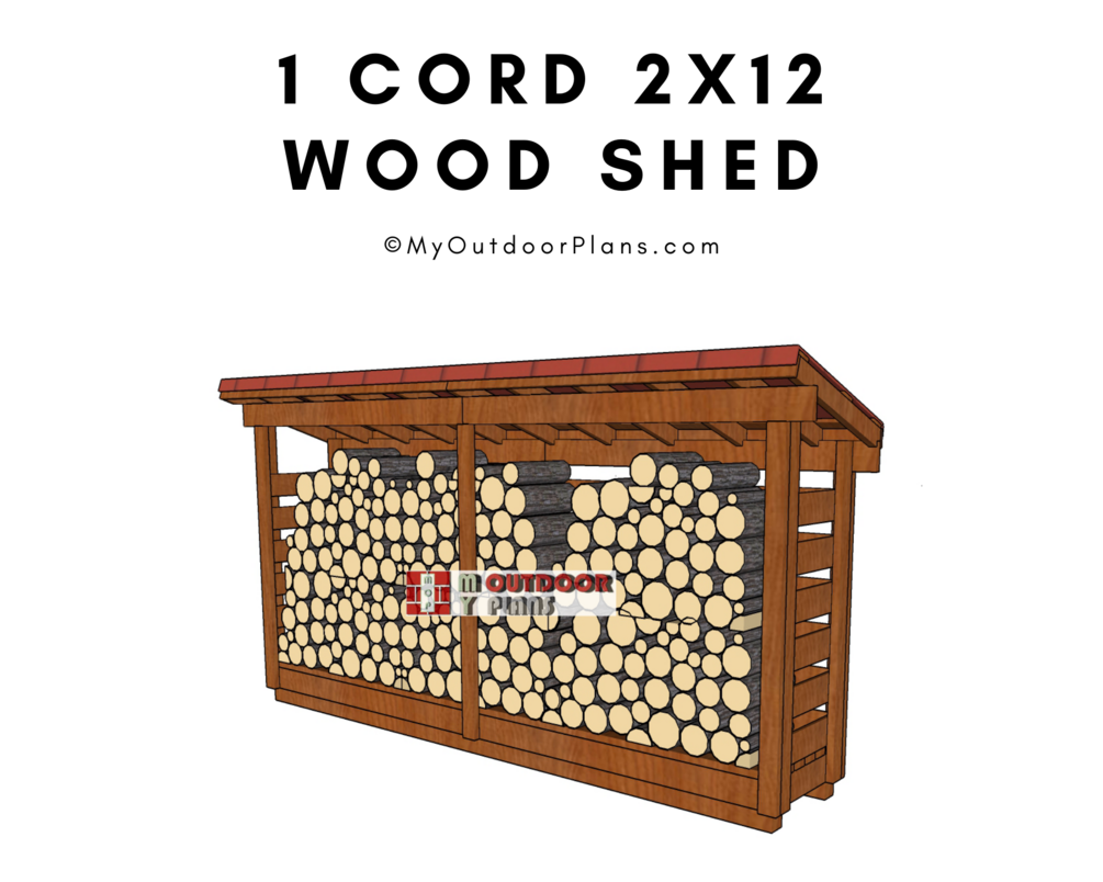 1 cord 2025 wood shed