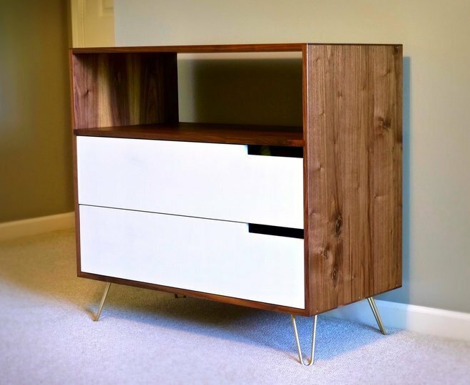 Modern Dresser & Changing Table Plans