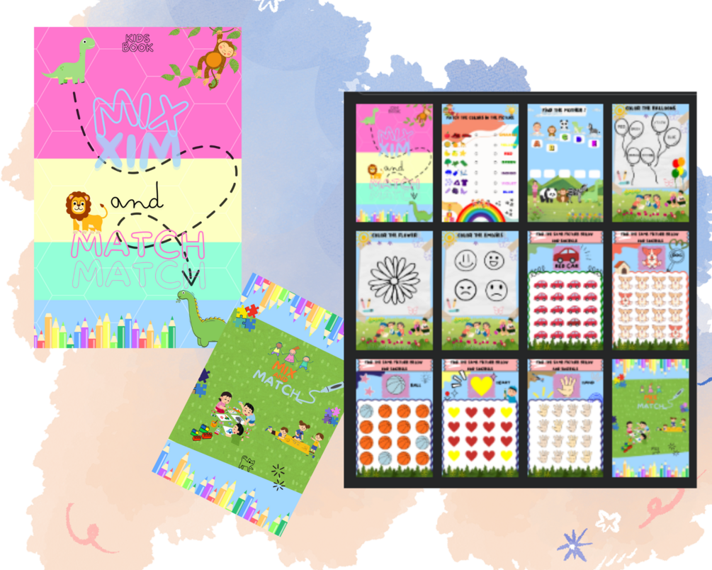 BUSYBOOKS BUNDLE FOR KIDS (COLORING BOOK, COUNTING NUMBER BOOK ...