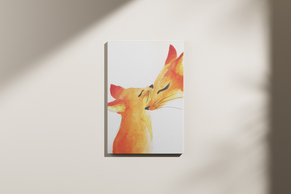 2x3 Canvas Art Mockup