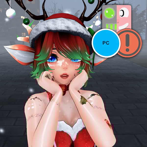 Autumn | Christmas Deer 2.0 (VRCFT, GoGo & MORE!)