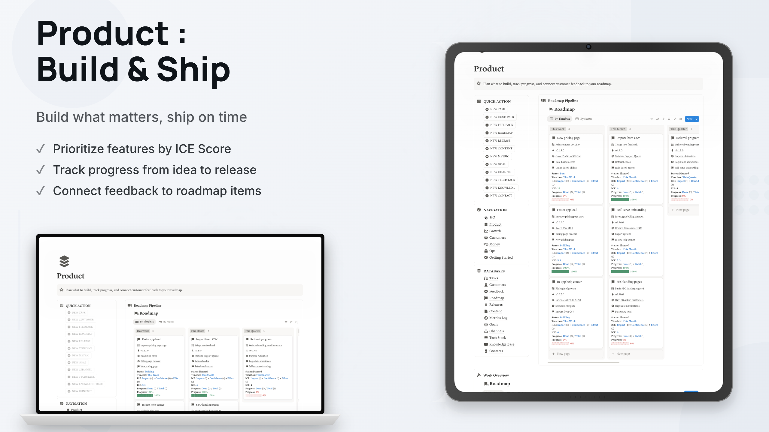 SaaS Founder OS - For Indie Hackers & Solo SaaS - view 1