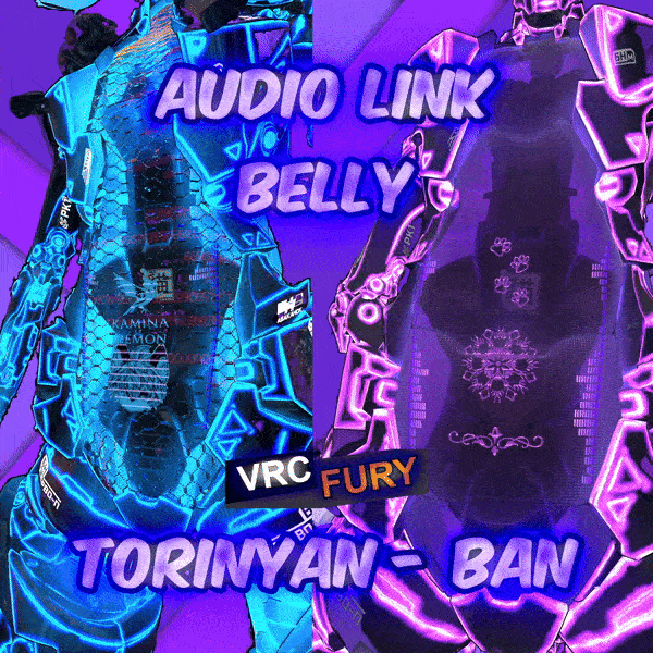 Torinyan BAN - Holo Belly VRCFury