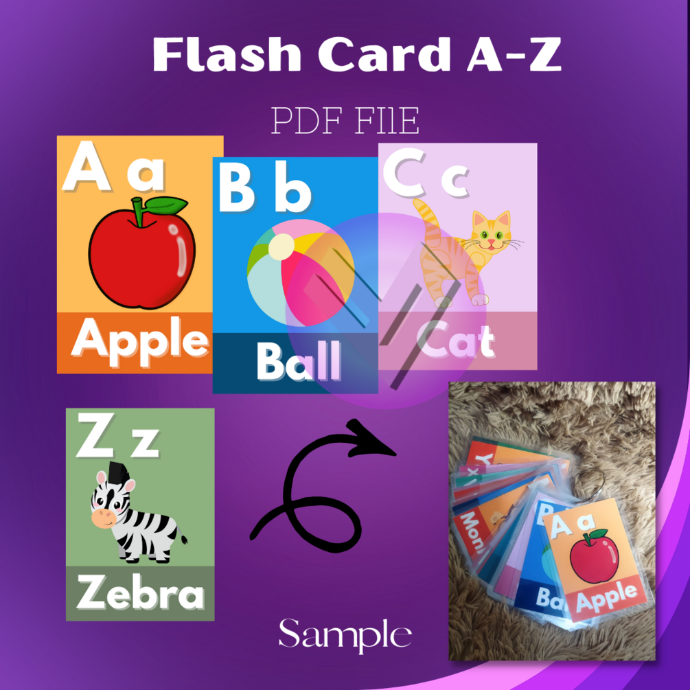 Educational Flashcard AZ