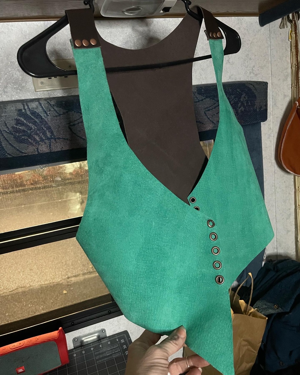 custom-suede-leather-vest