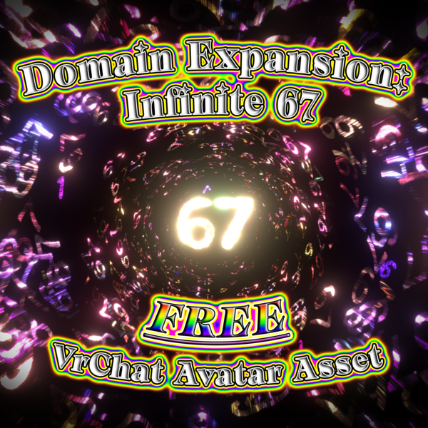[VToD] Domain Expansion: Infinite 67 FREE Vrchat Avatar Asset - Virtual Toybox of Dreams