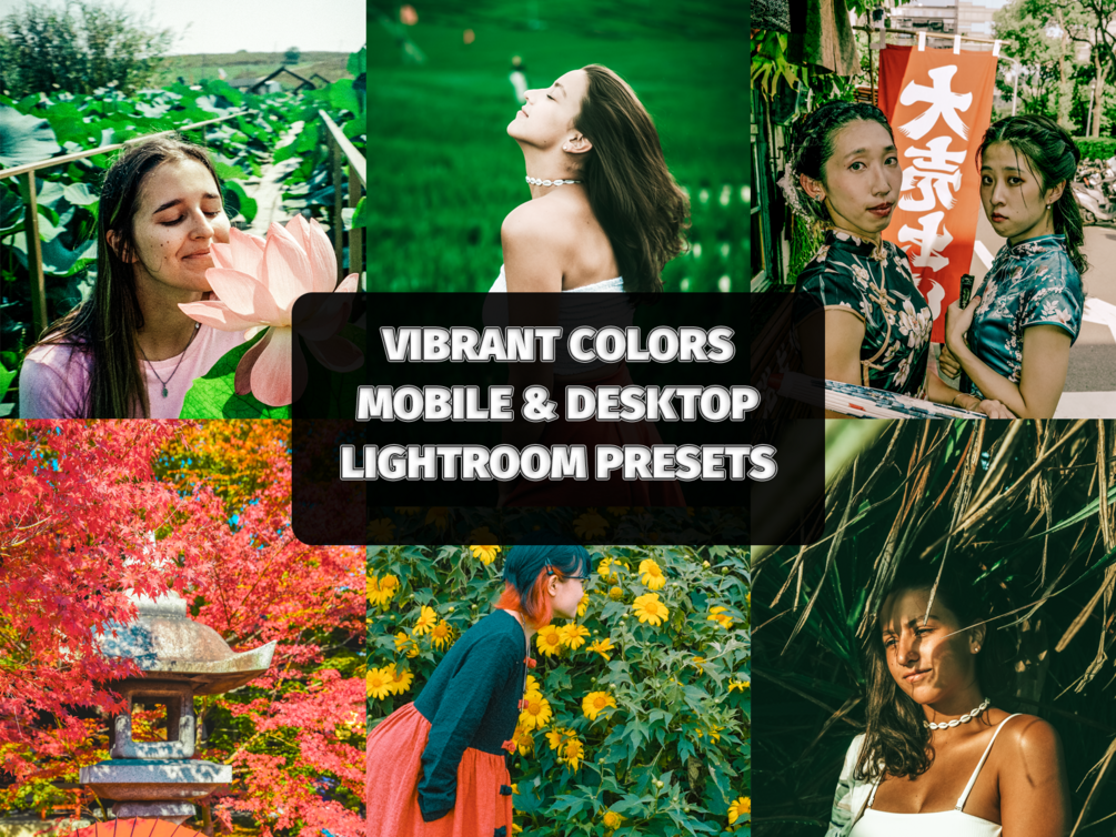 Vibrant Colors 15 Free Lightroom Presets