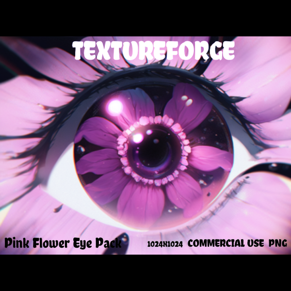 Pink Flower Eye Pack