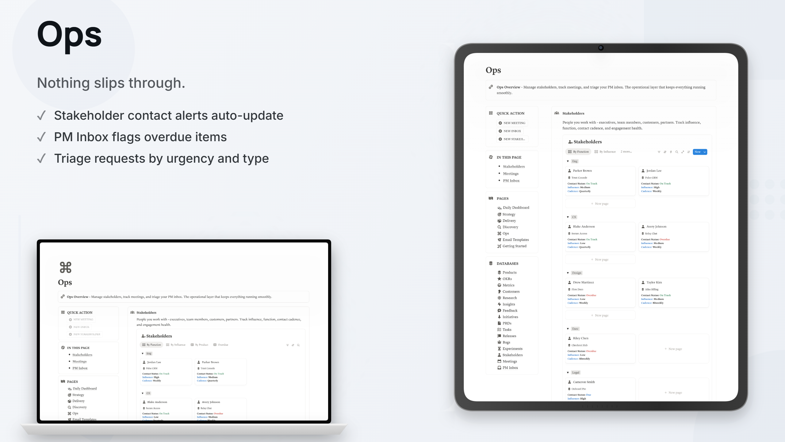 Product Manager OS - Workspace to be the ultimate product manager - view 2
