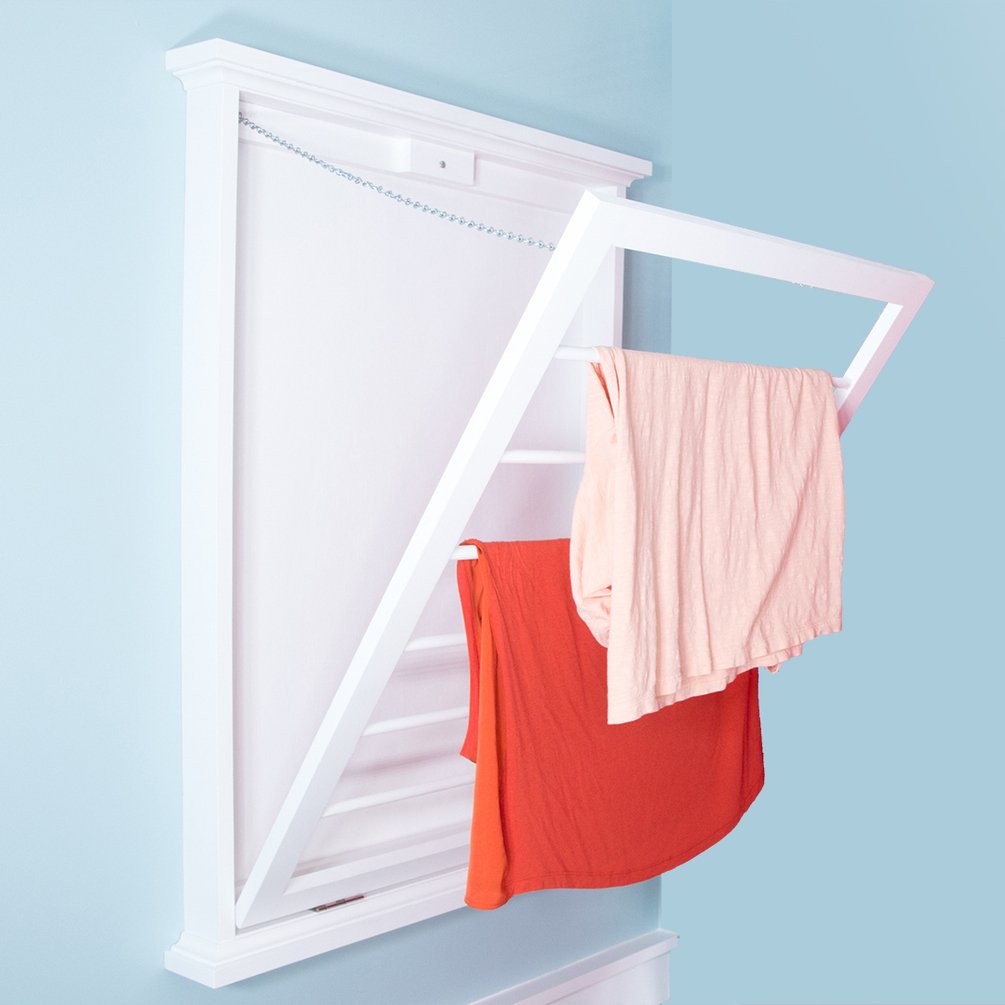 How to build a DIY laundry drying rack