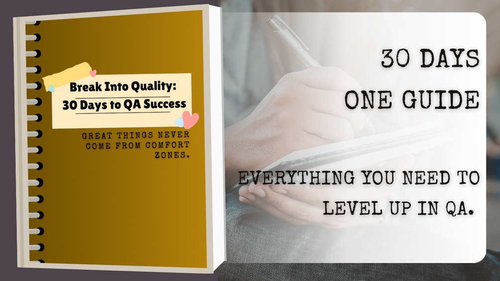 QA Preparation Challenge Planner