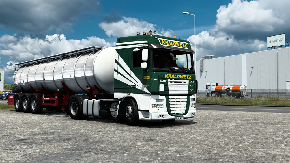 KRALOWETZ skin for Daf xf 105 by vad&k. ETS2 by ANGYALFOLDI