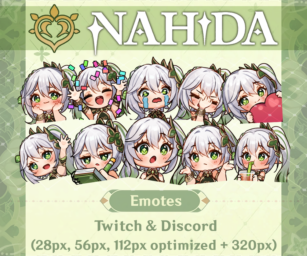 Genshin Impact - Nahida Emotes