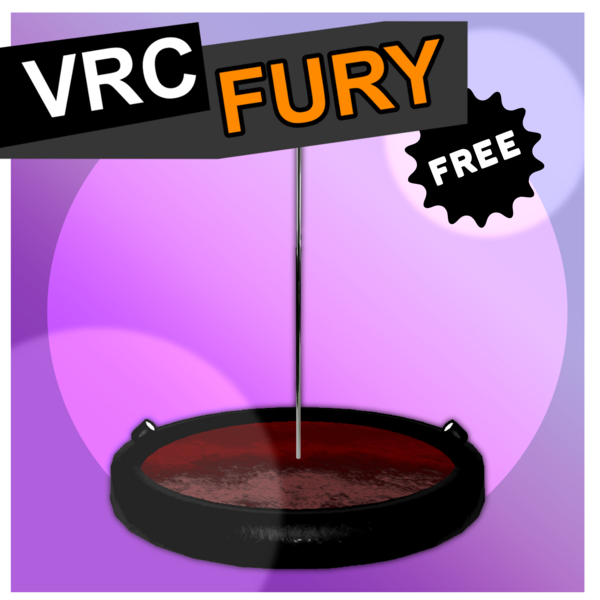 - Pole Stage + Following Lights - FREE ( VRCFUR ready) by LittleSaku