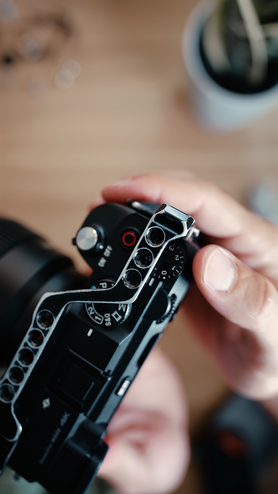 Sony A7C Exposure Compensation Dial Cover