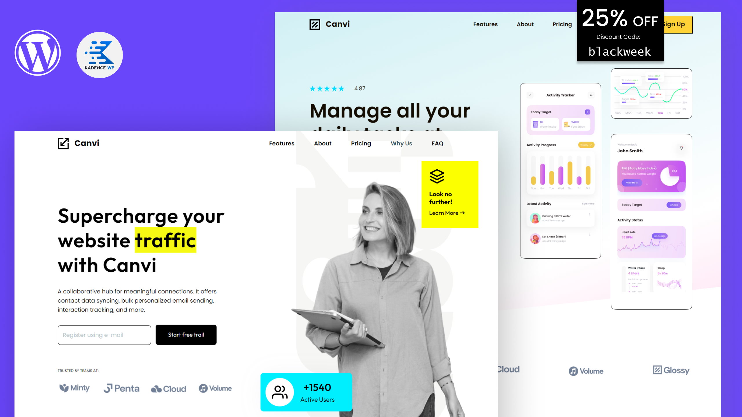 canvi wordpress theme