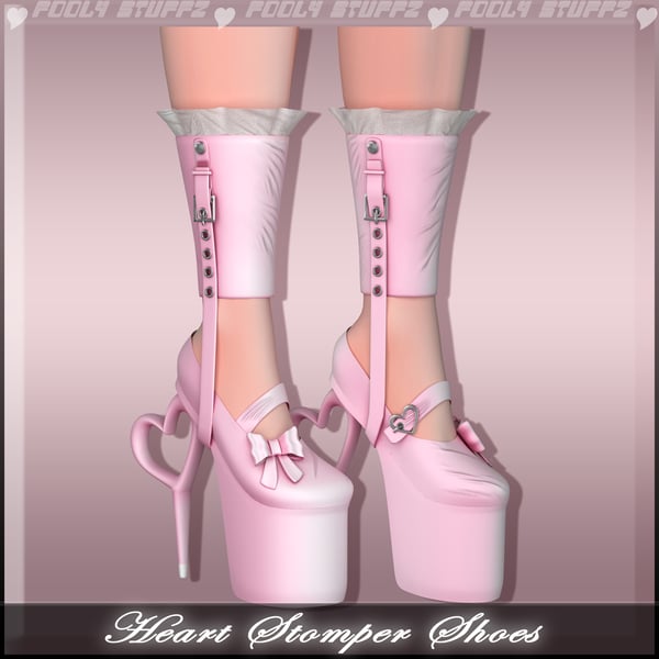 ❥-┊ Heart Stomper Shoes ┊ Commercial Use