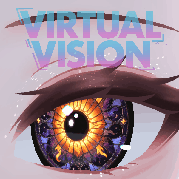 Burning Exodus Animated Eyes - Unity Package for VRChat 3D Models