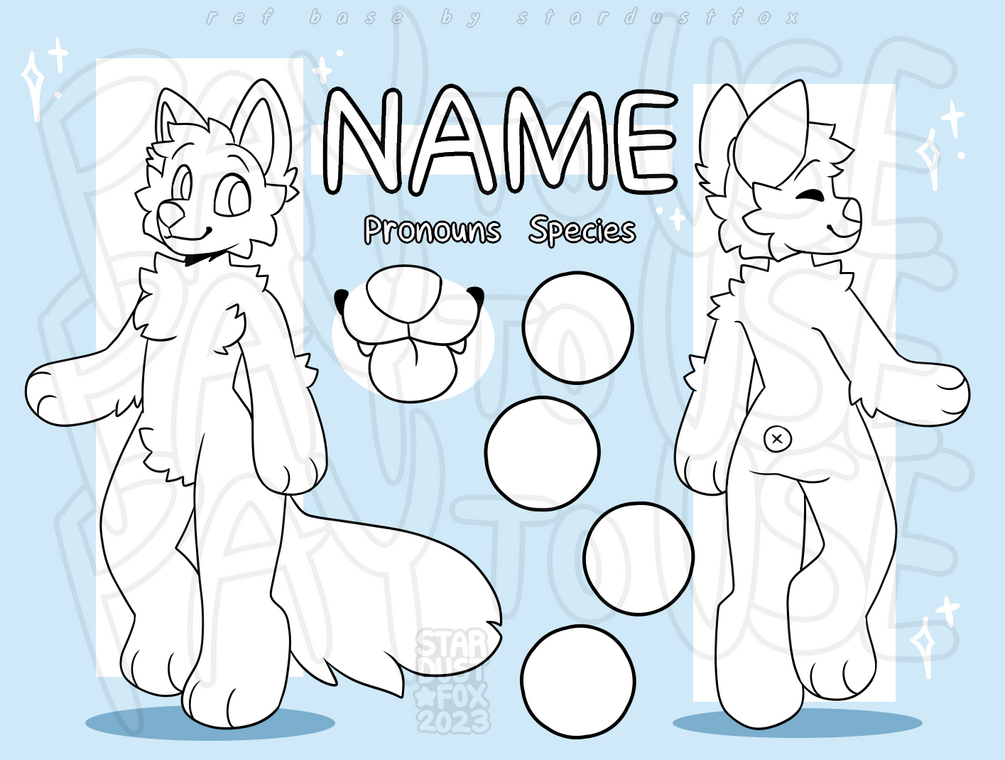 CANINE - Furry Ref Base