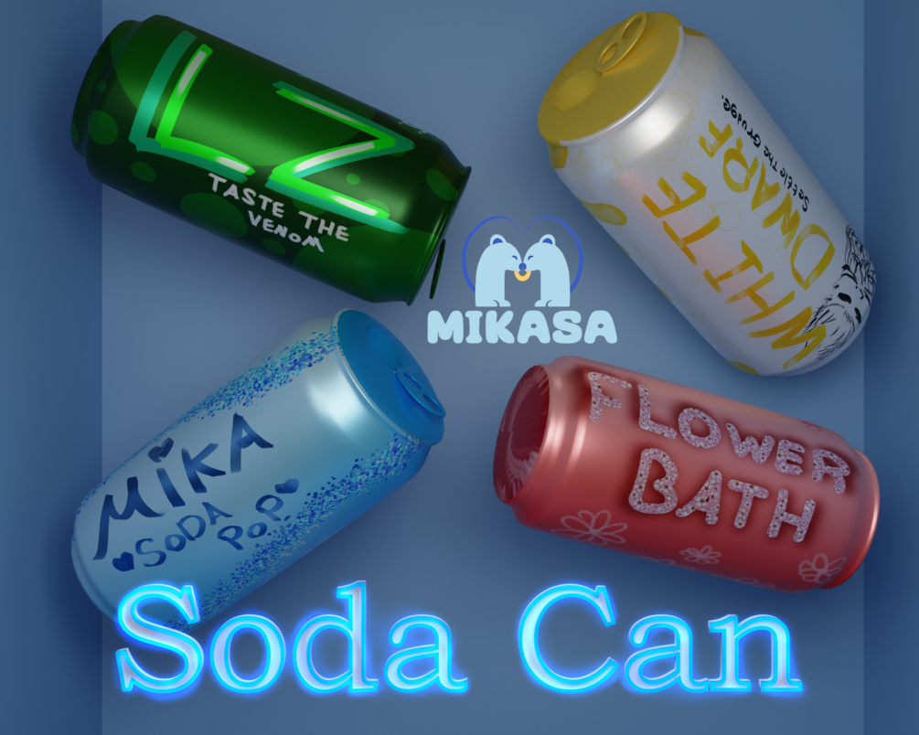 🛢Soda Cans🛢 [FREE, 4 Textures]