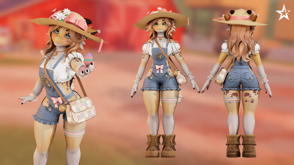 Spring Flower Kobo showcase render 1