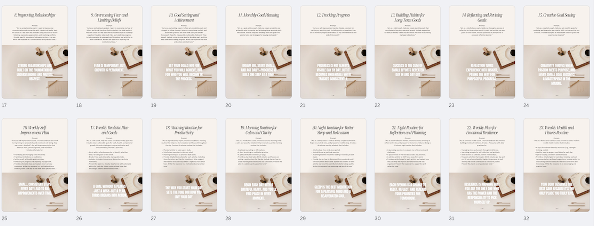 Chatgpt Prompts For Self Improvement