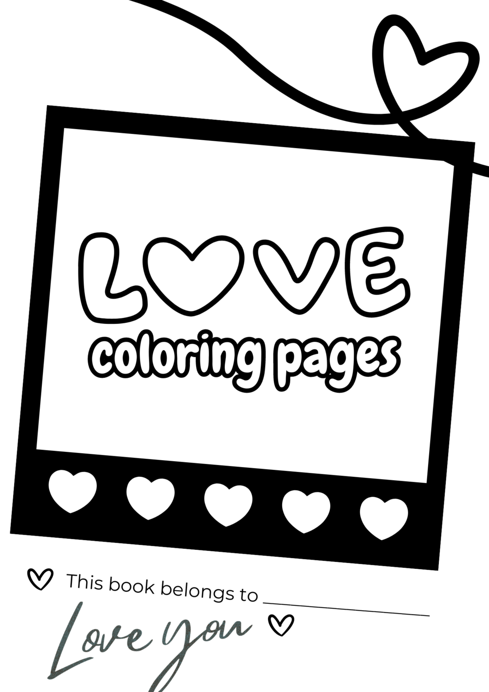 LOVE Bible Verse Coloring Pages