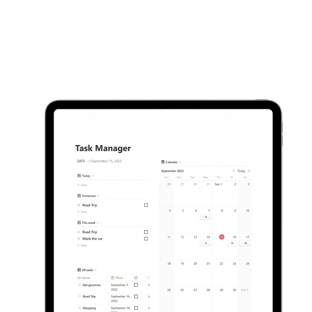 Task Manager Examples