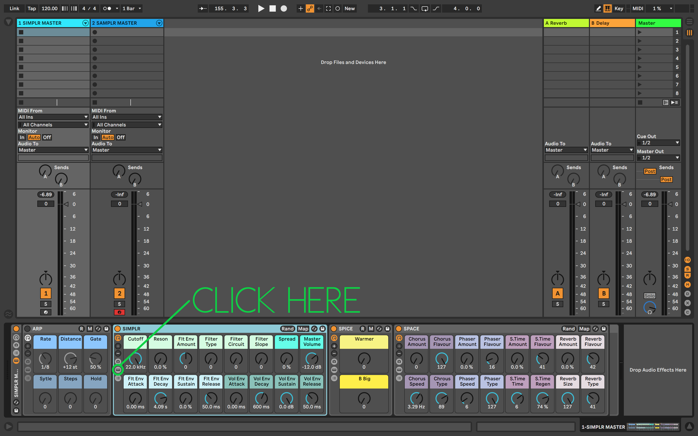 SIMPLR & SAMPLR Template Racks for Live 11