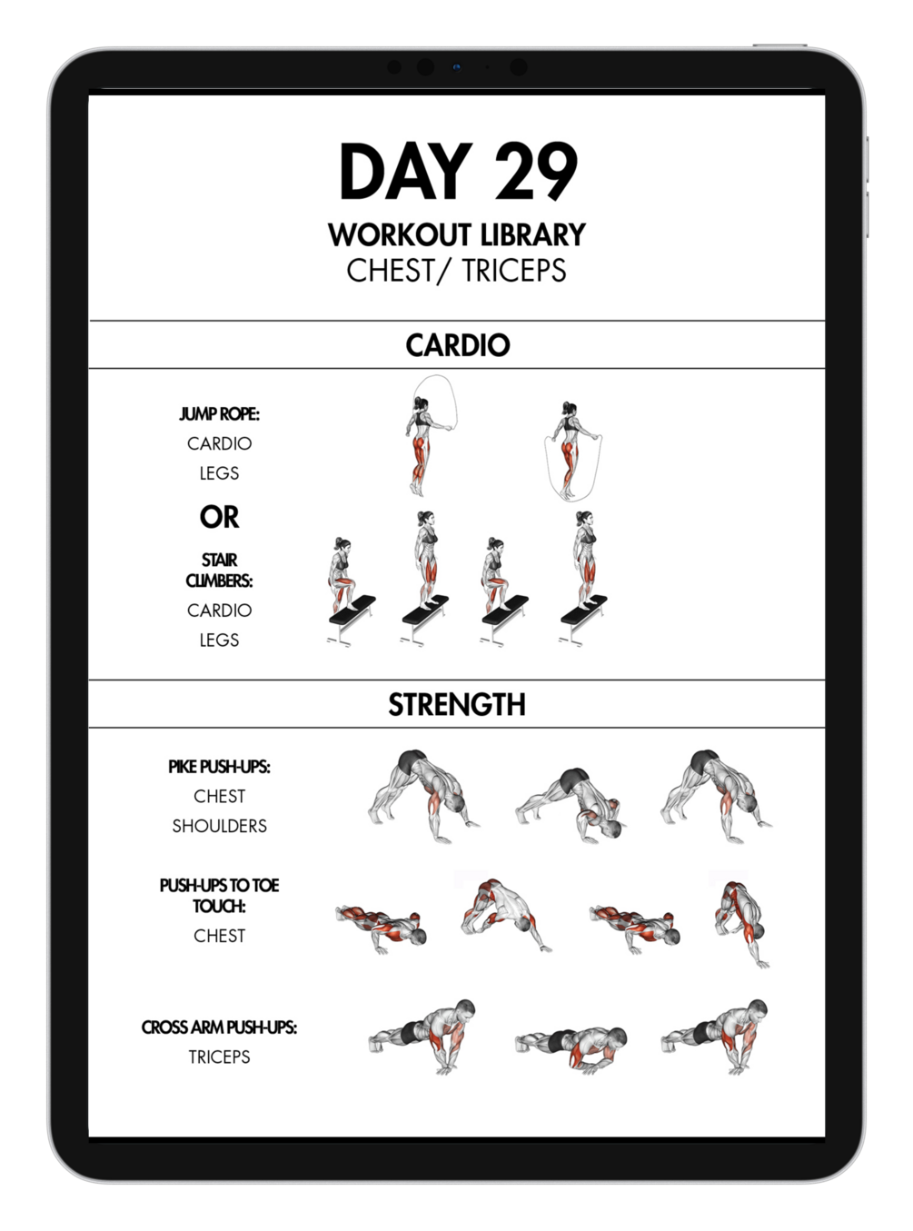 70 cardio 2024 exercises