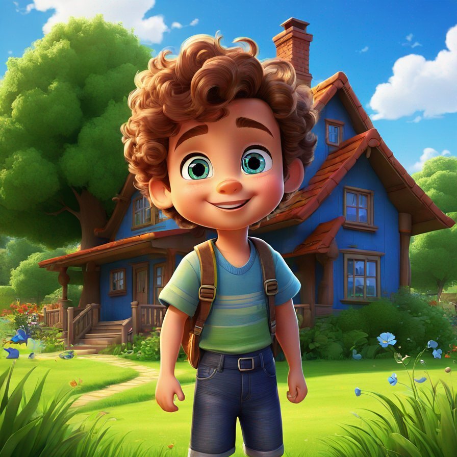 Max and the Enchanted Door story book for kids