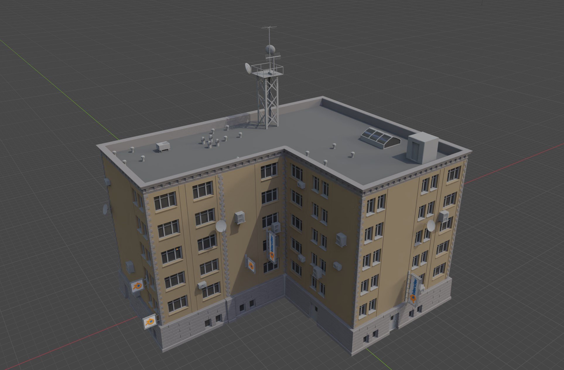 Building Generator In Blender