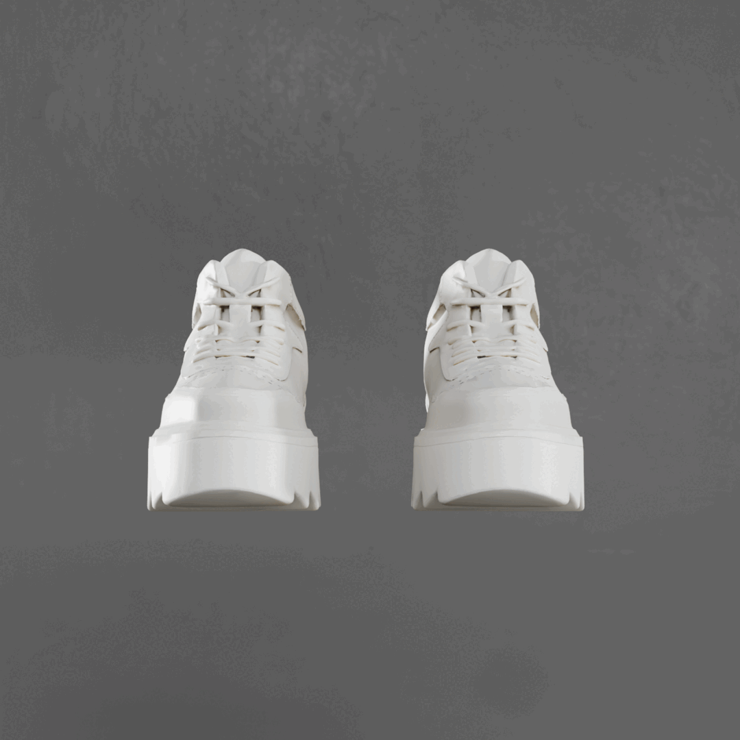 Tall Sneakers | VRChat Avatar Asset [Commercial Use] Discord FREE