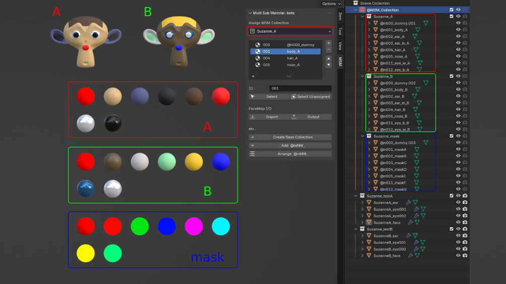 MSM tool [Blender Material Management Tool]