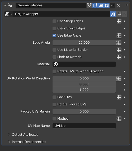 Auto Unwrap and Rotate Modifier Blender Geometry Nodes Blender Market