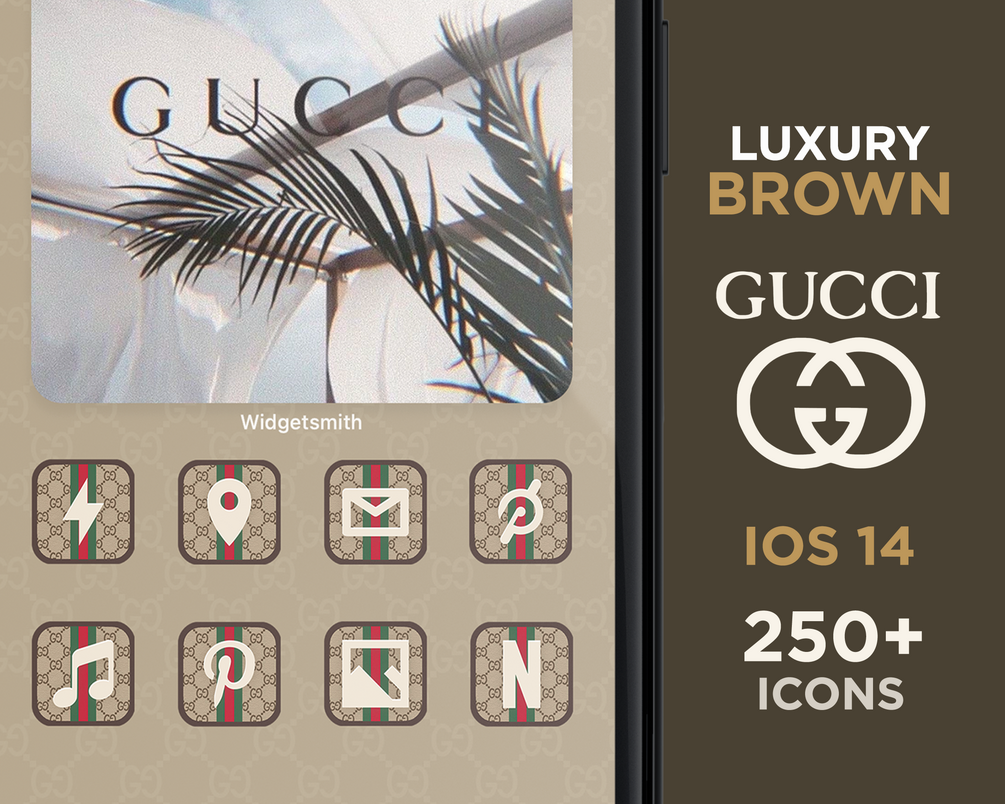 Louis Vuitton (Light) - Luxury iOS 14 Icons - 250+ Included