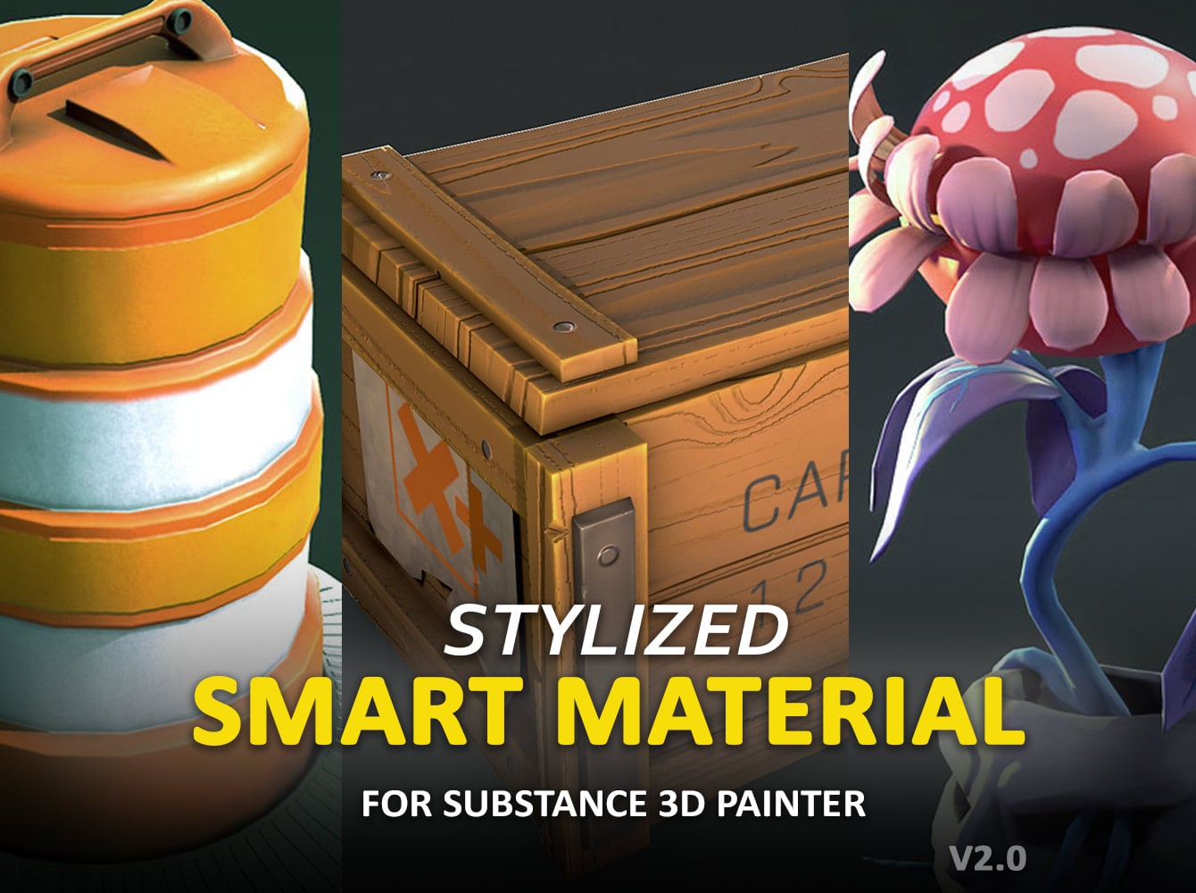 Stylized Smart Material 2.0 - Substance 3D Painter