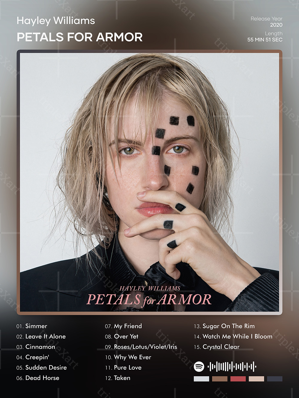 Hayley Williams Petals For Armor Album Poster