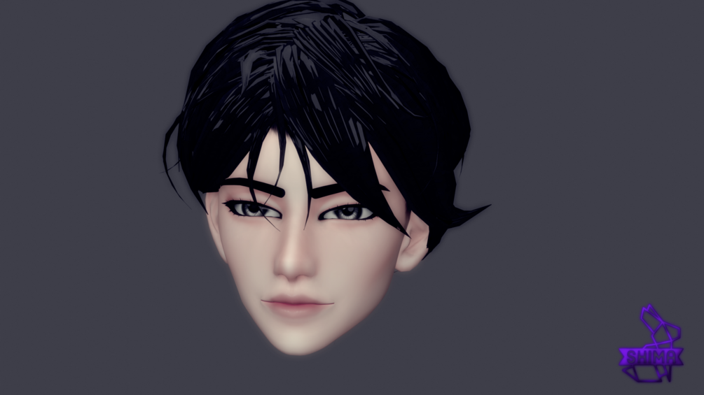 Free Hair- [No physbones]