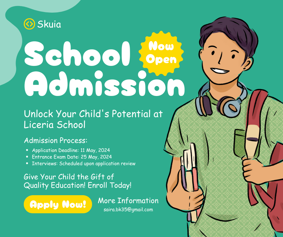 Admission open design