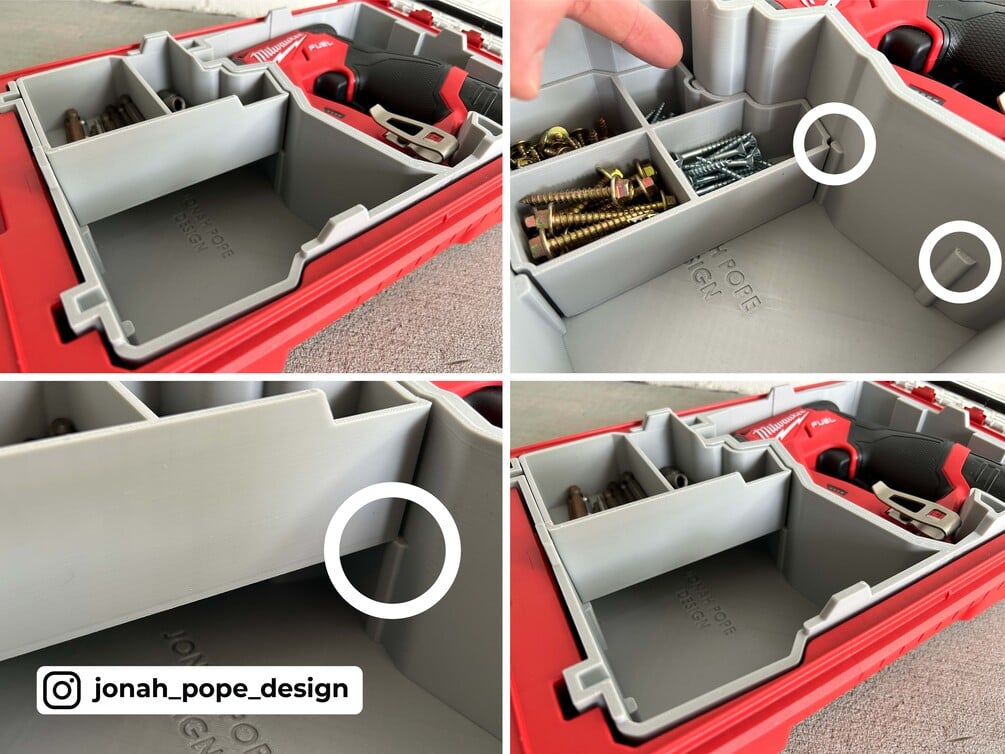 Packout Insert For M12 Rotary Tool - Jonah Pope Design (JP-RT) – 10-Spot  Tools