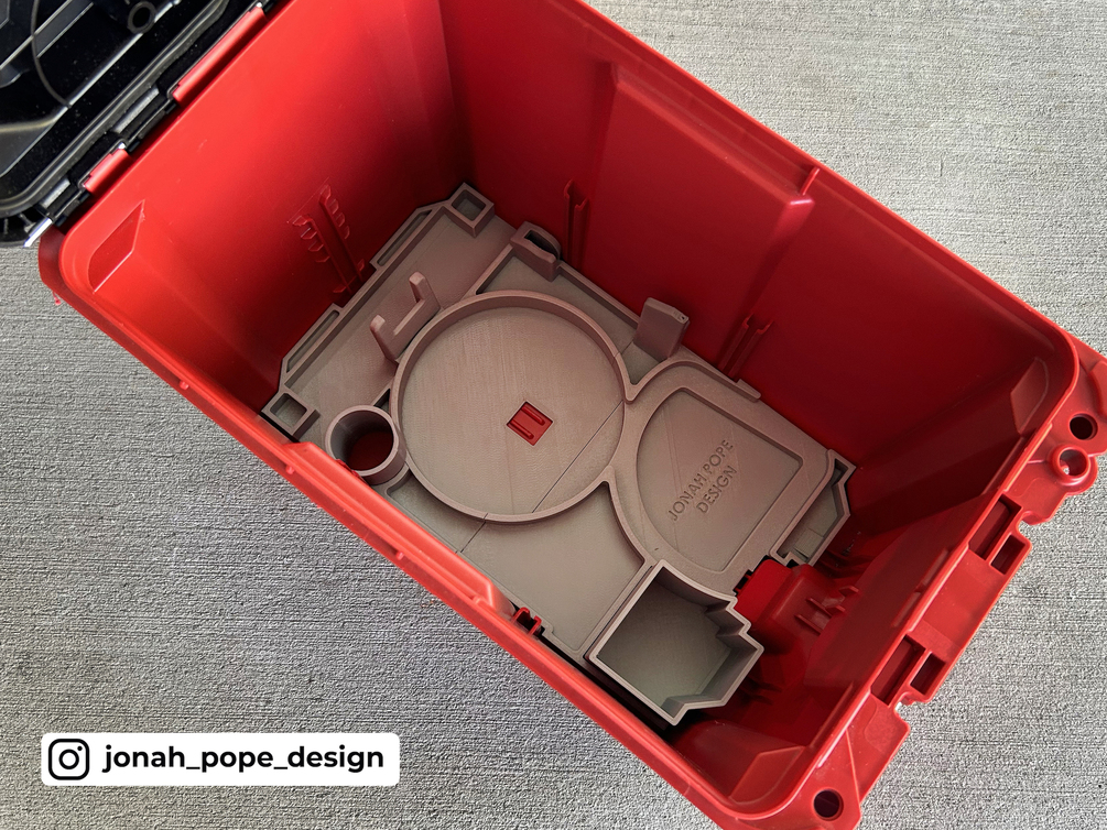 Milwaukee Dremel 8220 Insert for Compact Organiser By Jonah Pope