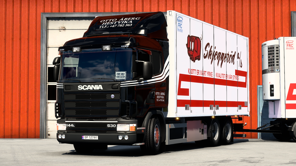 Scania RJL 4s Otto Åberg Skjeggerød Combo Skin by ETS2 Hedmark Truckstyling