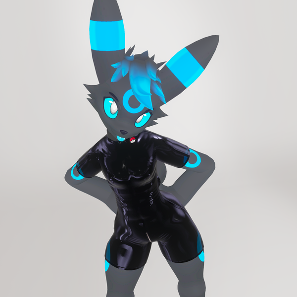 Latex Bodysuit for Spectrum by Maxwel Avali