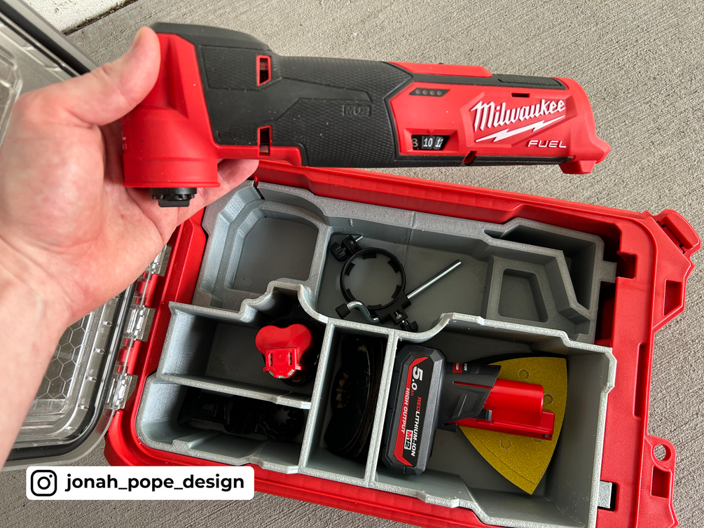 Milwaukee PACKOUT™ Compact Organizer Insert for M12™ Rotary Tool