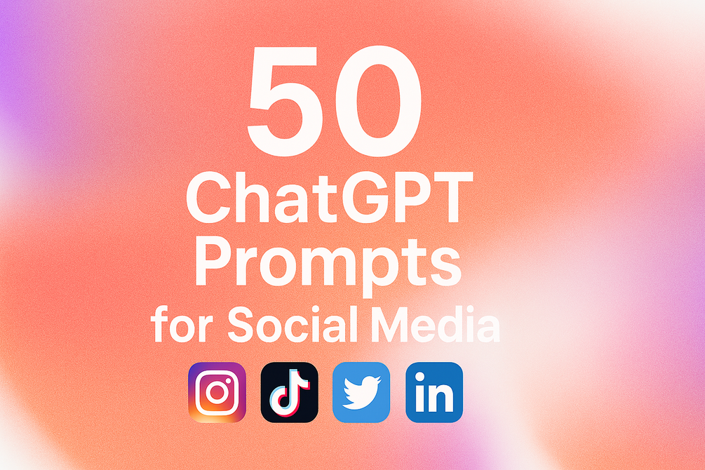 ChatGPT Prompts for Social Media (Instagram Edition)
