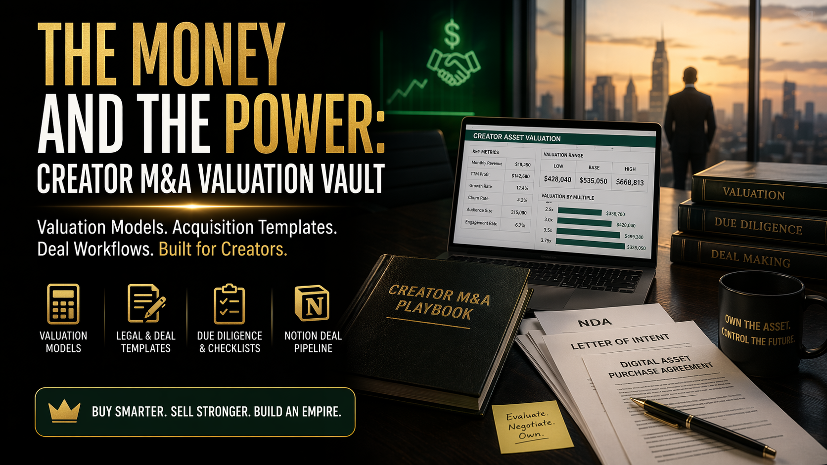 Creator M&A Valuation Vault
