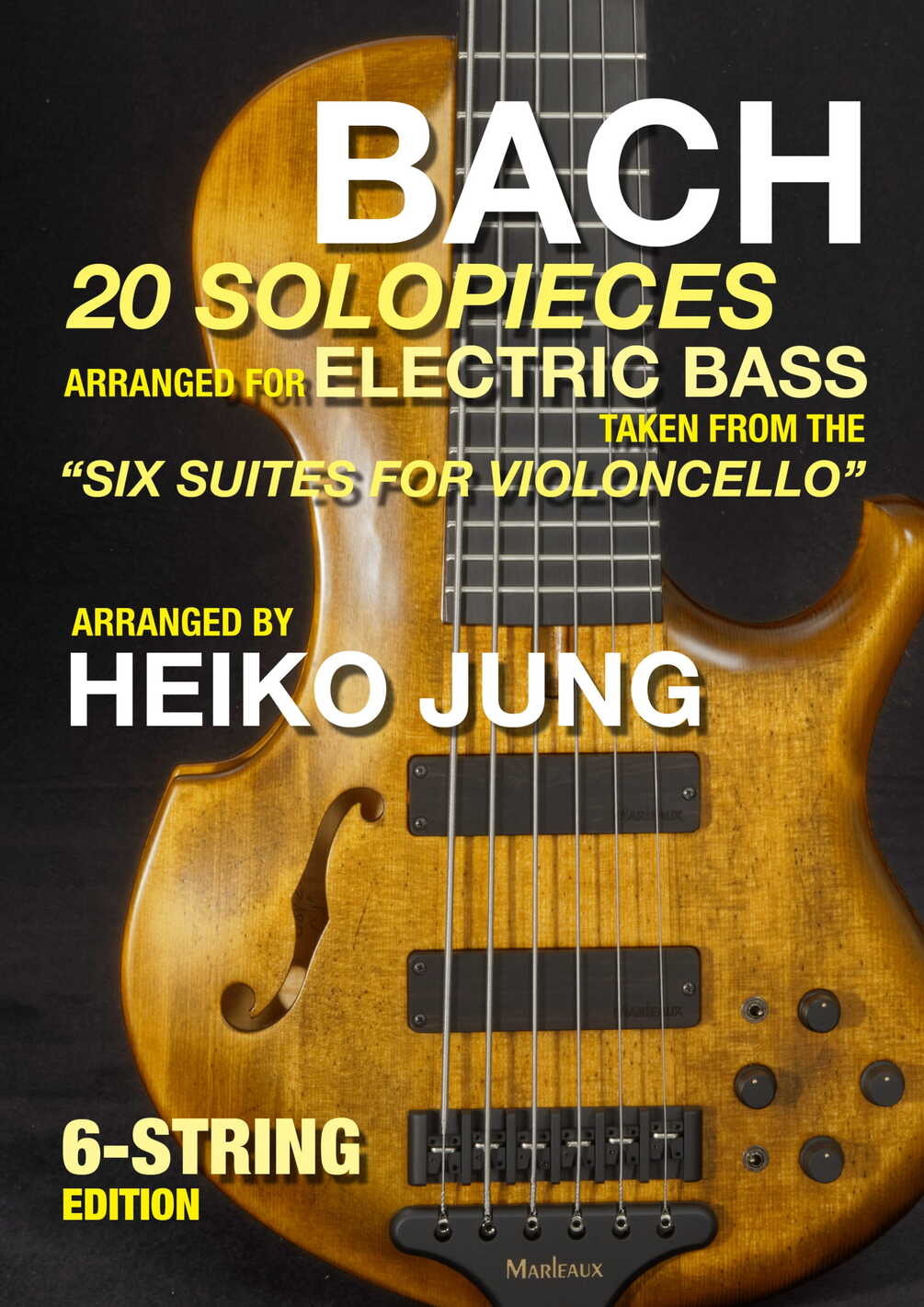 BACH // 20 SOLOPIECES FOR ELECTRIC BASS (6 STRING)