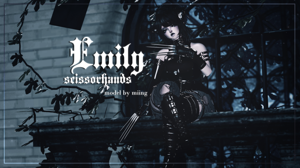 Emily Scissorhands by Miing 💗 VRChat Avatar