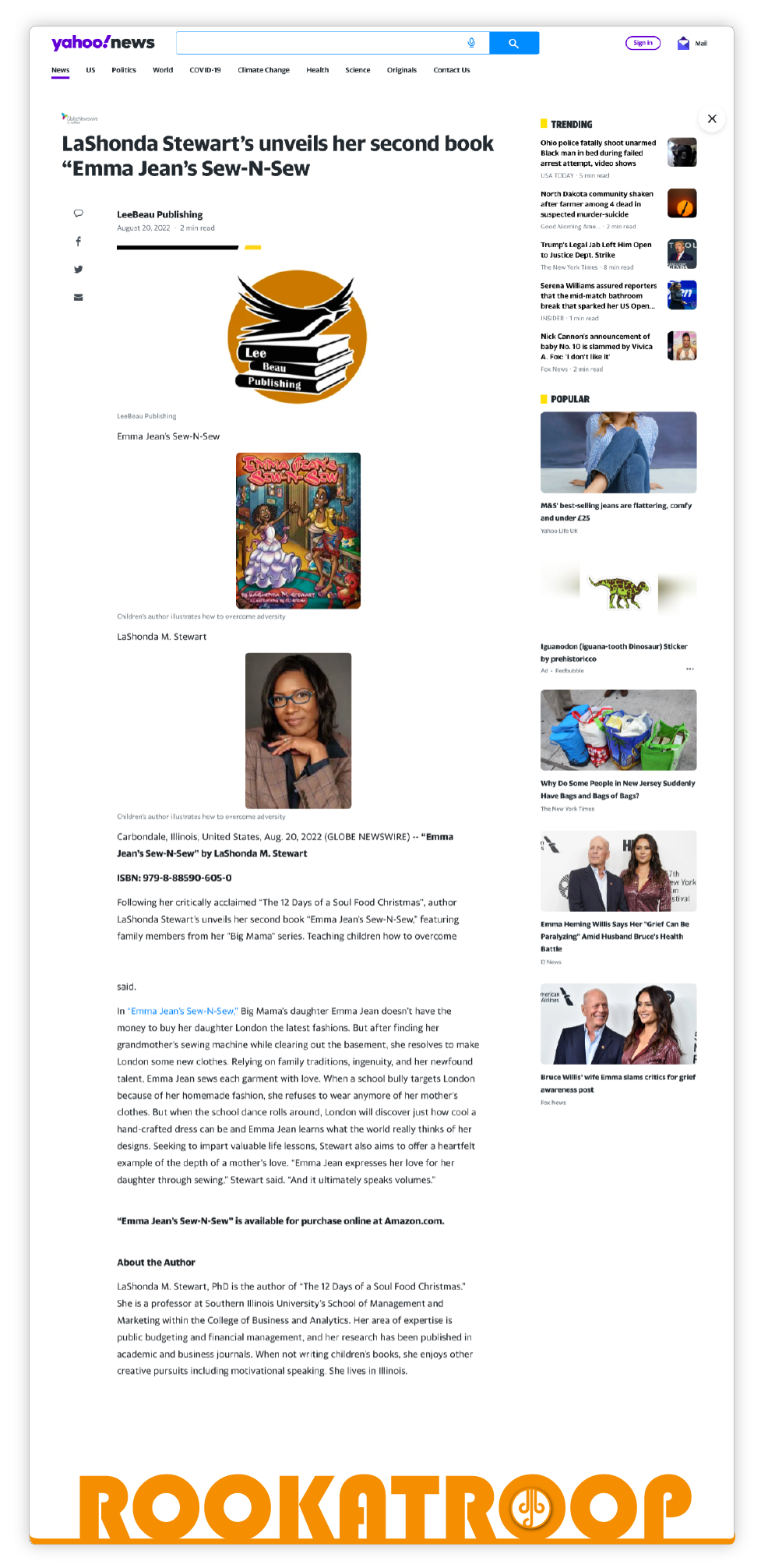 Yahoo news press release standard 10 yahoo media outlets